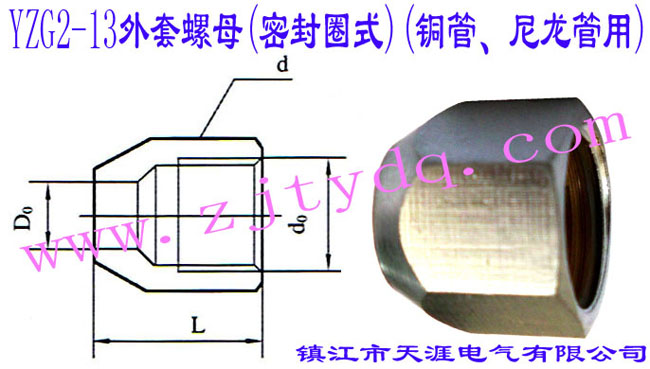 YZG2-13ĸ(ܷȦʽ)(~)Outer Liner Nut